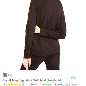 Loft Lou & Grey softblend sweatshirt